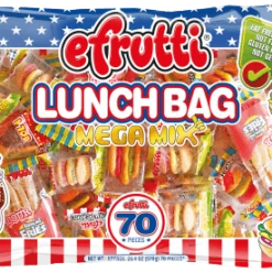 Joys Delights Lolly Shop Online Efrutti Gummy Lunch Bag Mega Mix Bulk