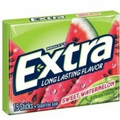 Joy's De'Lights All Candy Extra Watermelon Gum