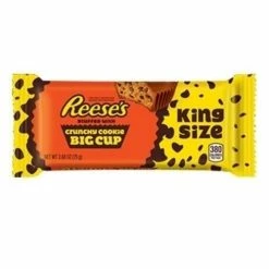 Joy's De'Lights Milk Chocolate Reese's Crunchy Cookie Big Cup King Size 75g