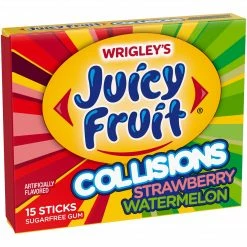 Joy's De'Lights Sugar Free Juicy Fruit Collisions Strawberry Watermelon