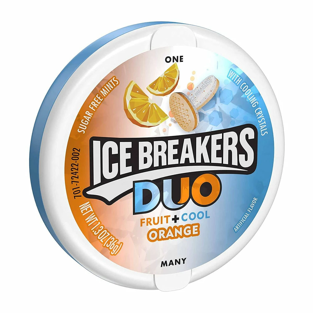 Budget π Joys Delights Lolly Shop Online Ice Breaker Duo Mints Orange π 1 Joys Delights Lolly Shop Online Ice Breaker Duo Mints Orange