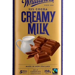 Joys Delights Lolly Shop Online Whittakers Creamy Milk Block 250g