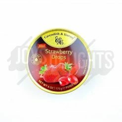 Joy's De'Lights Cavendish & Harvey Filled Strawberry Drops Tin