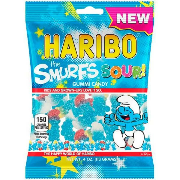 Best deal π Joy's De'Lights All π¬ Candy Haribo Sour Smurfs β€οΈ 1 Joy's De'Lights All Candy Haribo Sour Smurfs