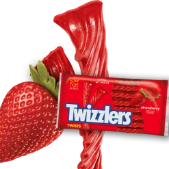 Joy's De'Lights Twizzlers Strawberry 70g All Candy
