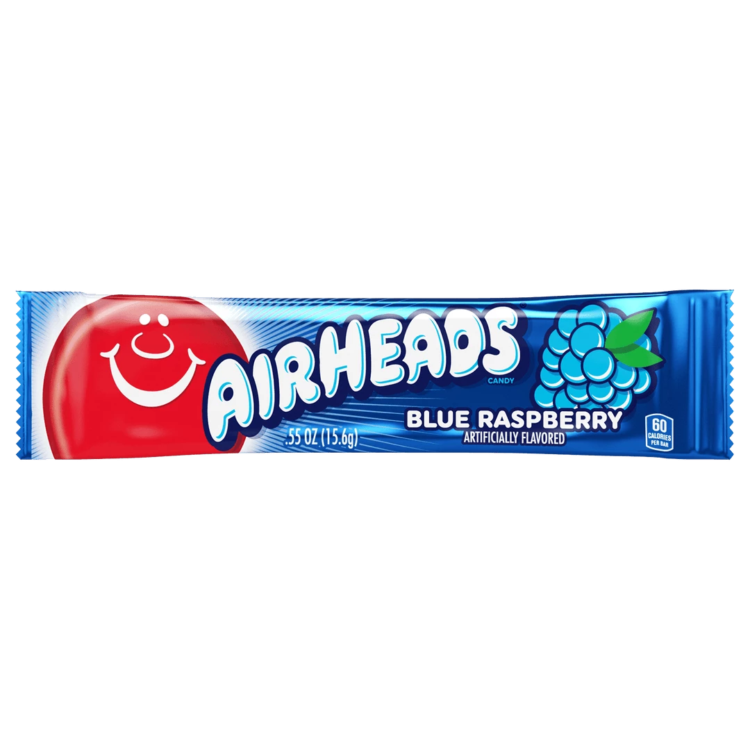 Promo π Joy's De'Lights Airheads Blue Raspberry All π¬ Candy π₯ 1 Joy's De'Lights Airheads Blue Raspberry All Candy