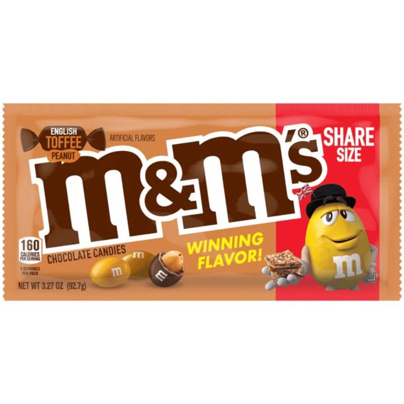 Top 10 βοΈ Joy's De'Lights M&M's English Toffee Peanut 92g On Sale π 1 Joy's De'Lights M&M's English Toffee Peanut 92g On Sale