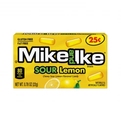Joys Delights Lolly Shop Online On Sale Mike & Ike Sour Lemon 22g
