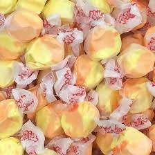 New ❤️ Joys Delights Lolly Shop Online Salt Water Taffy Fresh Apricot American Lollies ⭐ 2 Joys Delights Lolly Shop Online Salt Water Taffy Fresh Apricot American Lollies