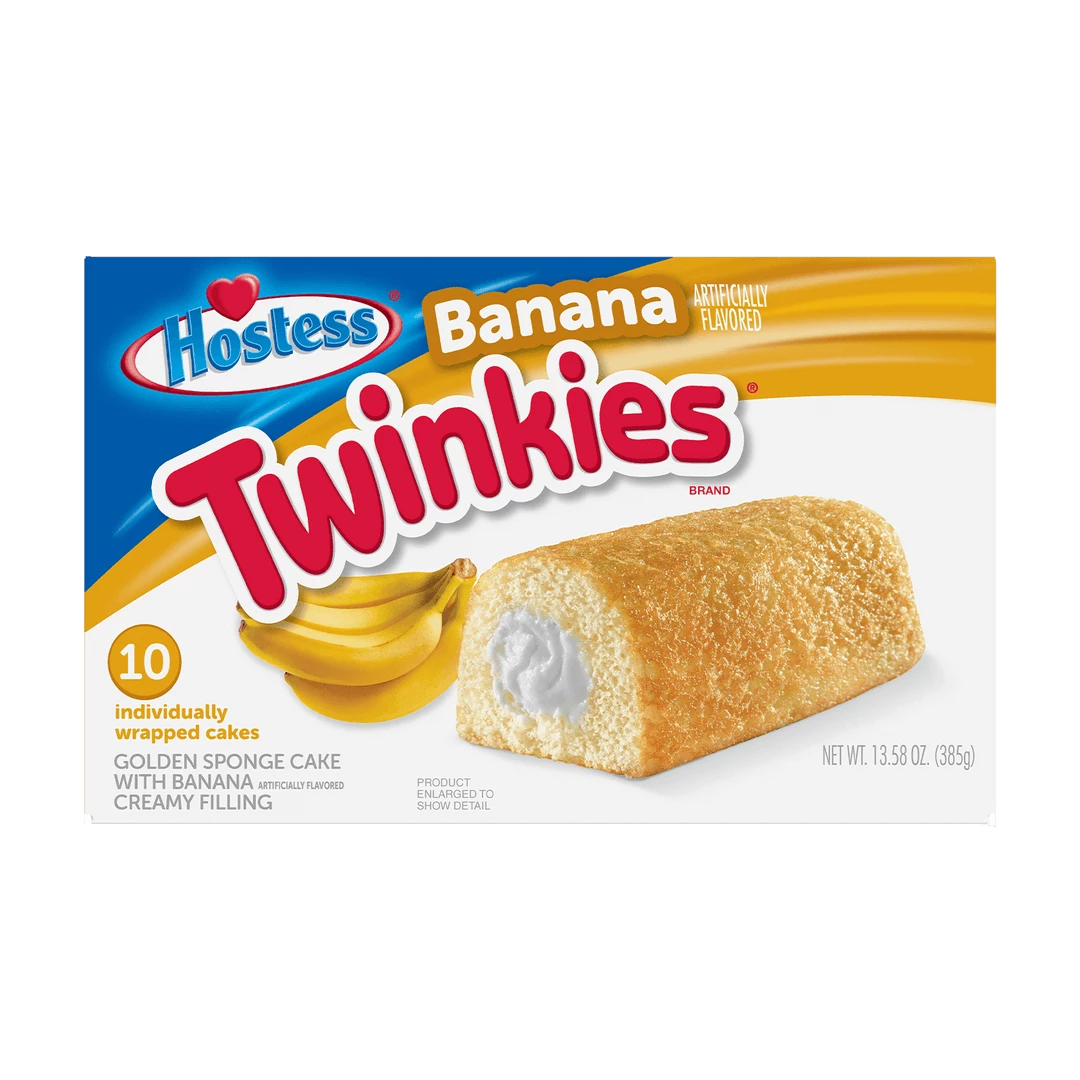 Best deal 🧨 Joy's De'Lights Hostess Banana Twinkie Single 🤩 2 Joy's De'Lights Hostess Banana Twinkie Single