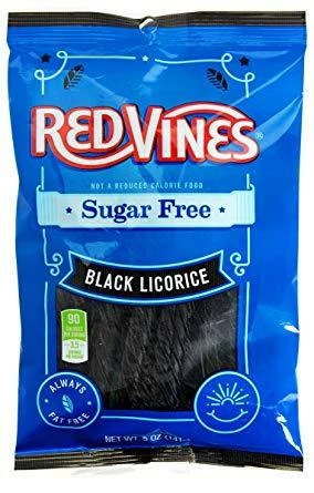 Promo π Joy's De'Lights Sugar Free Red Vines Black Licorice 141g 𧨠1 Joy's De'Lights Sugar Free Red Vines Black Licorice 141g