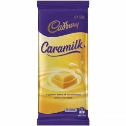 Joys Delights Lolly Shop Online Cadbury Caramilk 180g Bulk White Chocolate