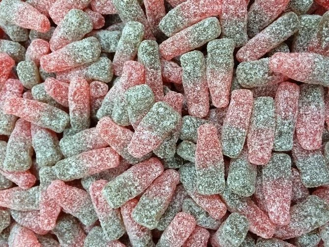 Best Sale ❤️ Joy's De'Lights All 🍬 Candy Fizzy Cherry Cola Bottles ⭐ 1 Joy's De'Lights All Candy Fizzy Cherry Cola Bottles