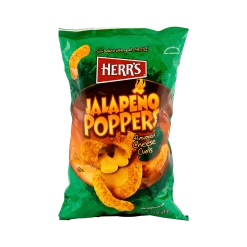 Joys Delights Lolly Shop Online Herr's Jalapeno Popper Cheese Curls 170g