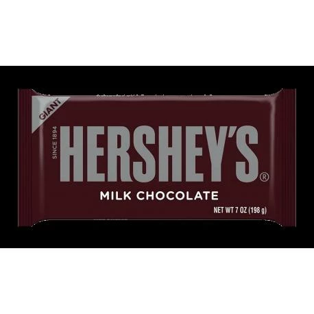 New π Joy's De'Lights Hersheys Milk Giant Bar 198g All π¬ Candy π 1 Joy's De'Lights Hersheys Milk Giant Bar 198g All Candy