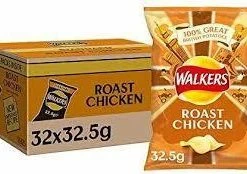 Joy's De'Lights Walkers Roast Chicken Bulk UK Chips