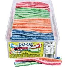 Joys Delights Lolly Shop Online Radical Livewires Fizzy Assorted Pick & Mix Lollies