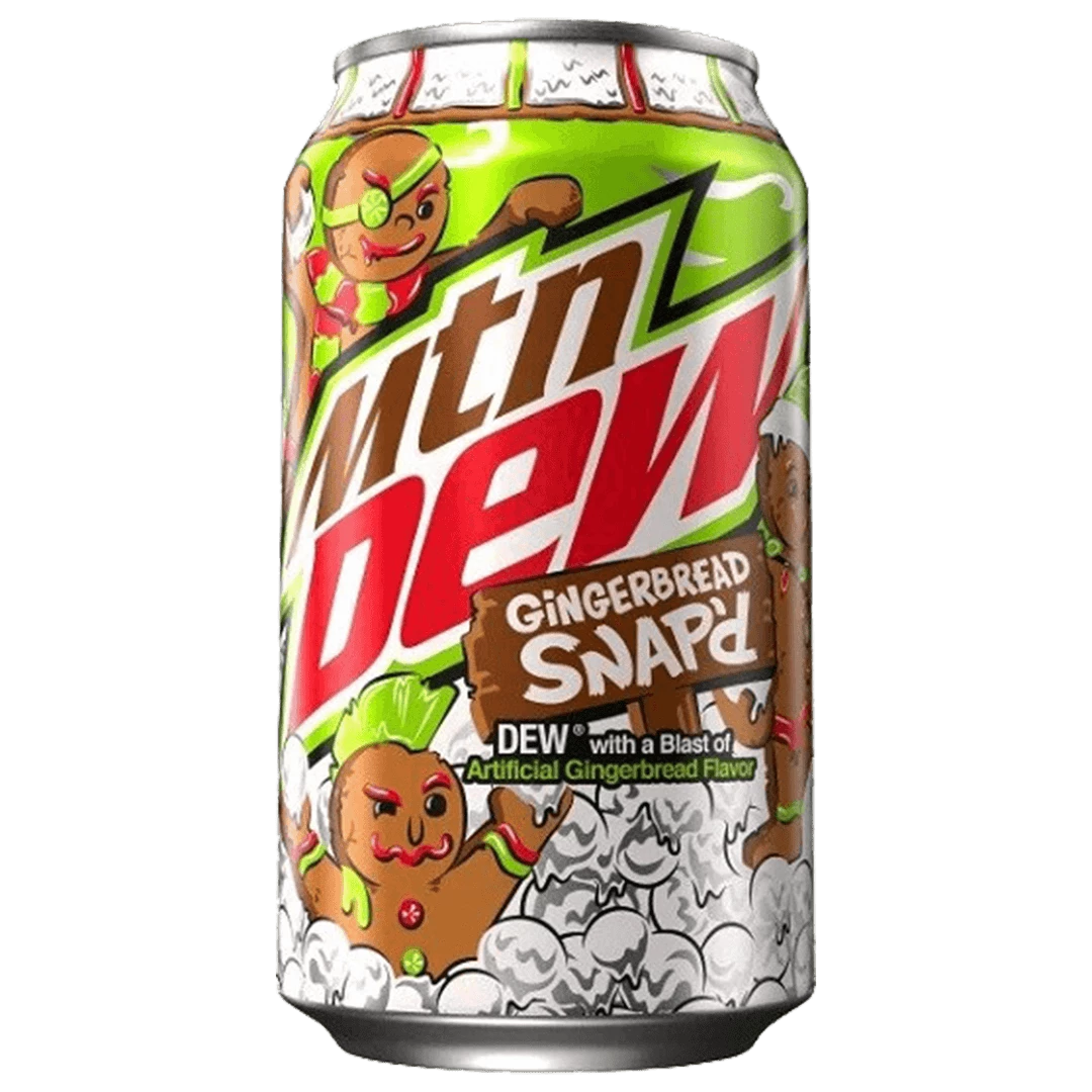 Best deal π Joy's De'Lights Parties Mountain Dew Gingerbread 12 Pack Carton π― 2 Joy's De'Lights Parties Mountain Dew Gingerbread 12 Pack Carton