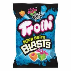 Joys Delights Lolly Shop Online Trolli Extreme Sour Brite Blasts 120g