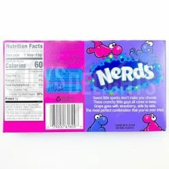 Joy's De'Lights Wonka Nerds Grape & Strawberry Theatre Box