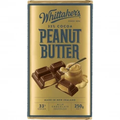 Joy's De'Lights Whittakers Peanut Butter 250g All Candy