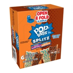Joys Delights Lolly Shop Online American Groceries Pop Tarts Splitz Cookie & Brownie 2 Pack Bulk