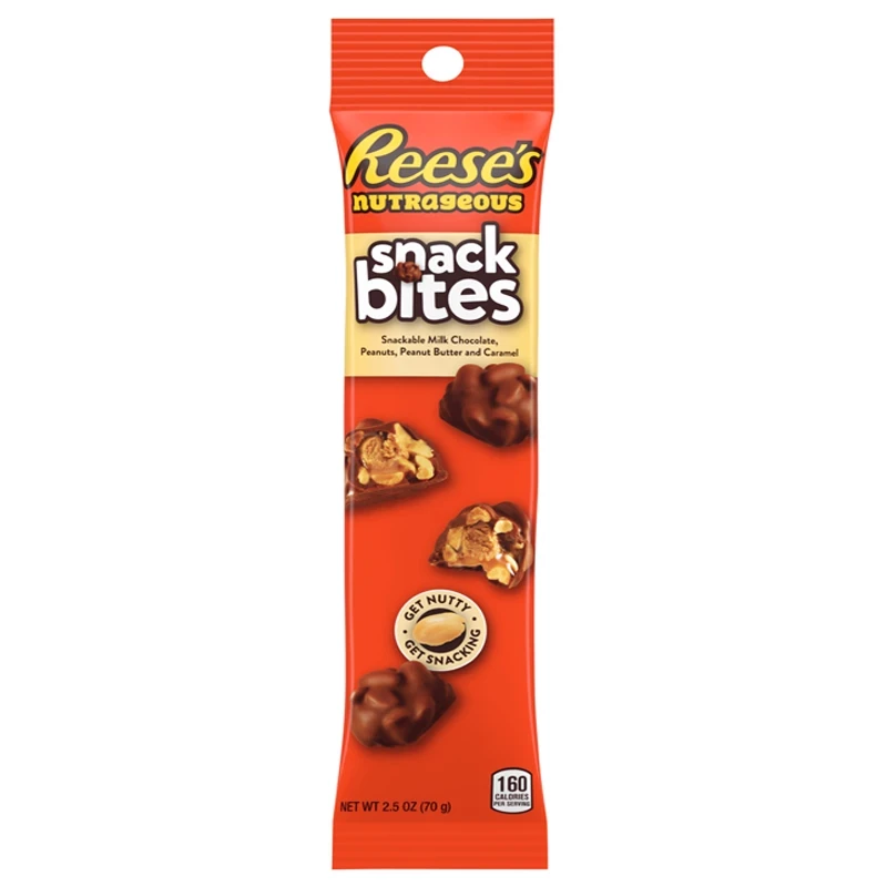 Budget π Joy's De'Lights Reeses Nutrageous Snack Bites 70g All π¬ Candy β€οΈ 2 Joy's De'Lights Reeses Nutrageous Snack Bites 70g All Candy