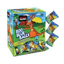 Joys Delights Lolly Shop Online Roo Blue Balls Bulk
