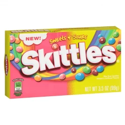 Joy's De'Lights Skittles Sweet And Sours Theatre Box All Candy