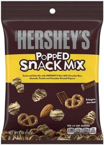 Flash Sale ⌛ Joys Delights Lolly Shop Online Hershey's Popped Snack Mix 113g Bulk Milk Chocolate ❤️ 1 Joys Delights Lolly Shop Online Hershey's Popped Snack Mix 113g Bulk Milk Chocolate