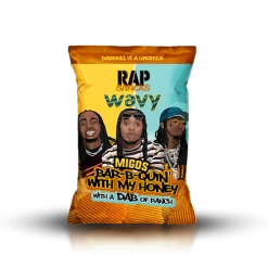 Joys Delights Lolly Shop Online Rap Snacks Migos Bar-B-Quin With My Honey With A Dab Of Ranch 78g Bulk American Chips