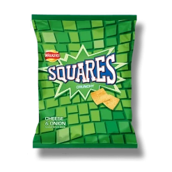 Joys Delights Lolly Shop Online Walkers Squares Cheese & Onion