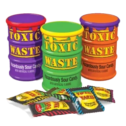 Joy's De'Lights All Candy Toxic Waste Hazardously Sour Drum