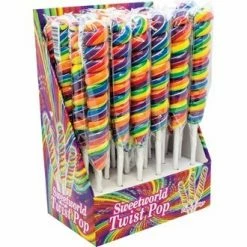 Joys Delights Lolly Shop Online Twist Pop Single Hard Lollies