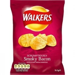 Joy's De'Lights UK Chips Walkers Smoky Bacon Bulk