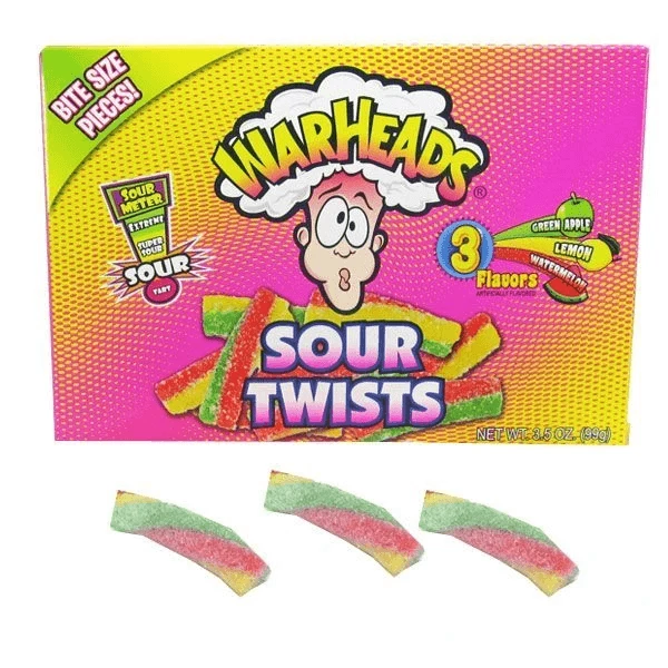 Hot Sale π Joy's De'Lights All π¬ Candy Warheads Sour Twist Theatre Box π₯° 2 Joy's De'Lights All Candy Warheads Sour Twist Theatre Box